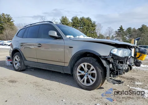 2010 BMW X3 xDrive30I z USA, uszkodzony, nr VIN WBXPC9C4XAWJ33942